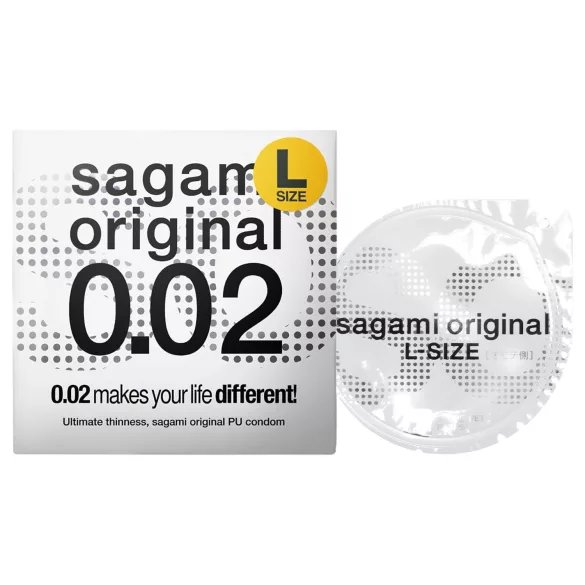 Sagami Original 0.02 L - kondoom - 58mm - 1 tk