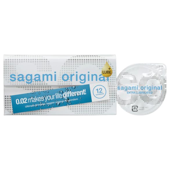 Sagami Original - eriti libestatud kondoom - 55mm (12tk)