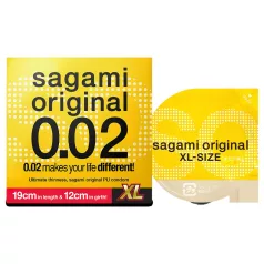 Sagami Original 0,02 XL - kondoom - XL suurus 61mm - 1 tk