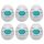 TENGA Egg Wavy II - munandi masturbaator (6 tk)