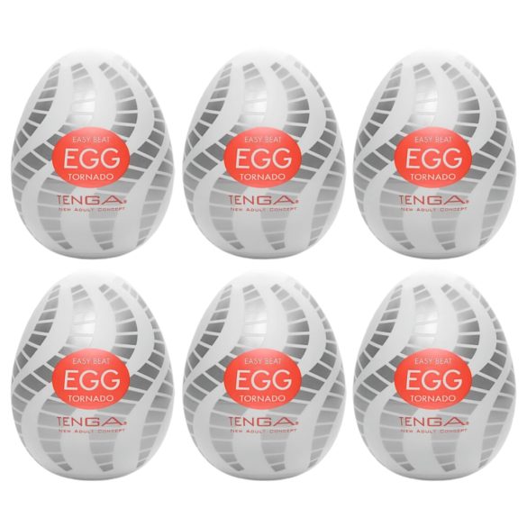 TENGA Egg Tornado - masturbeerimismuna (6 tk)