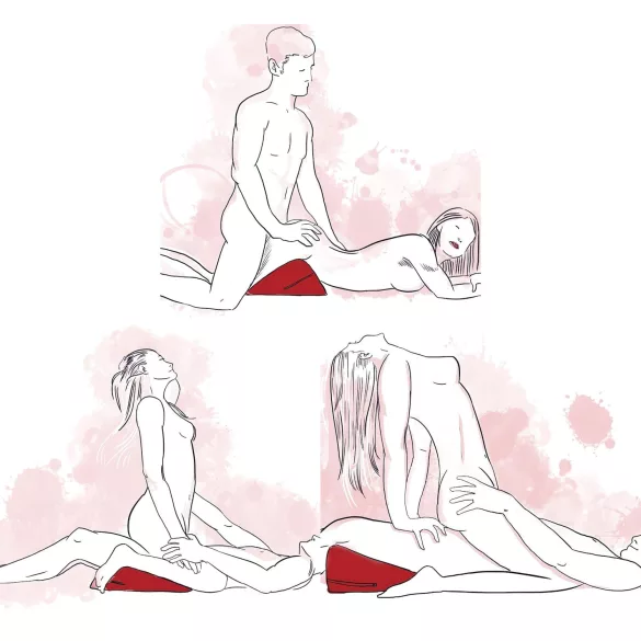 Liberator Wedge - seksipadi kiilukujuline - must