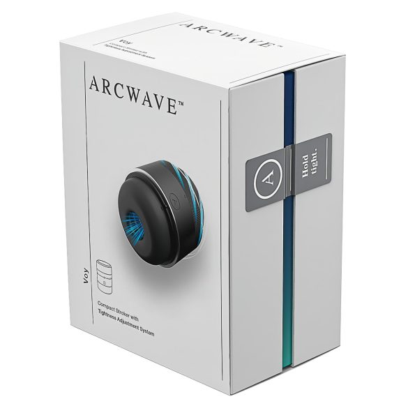 Arcwave Voy - pigistav-pöörlev masturbaator meestele (must)