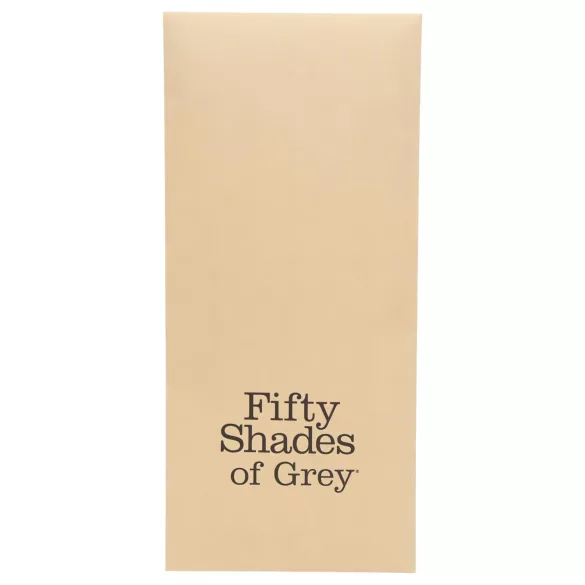 Fifty Shades of Grey - ristkinnitusrihmad - nahk - must