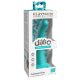 Dillio Uudishimulik Viisik - türkiissinine dildo (15cm)