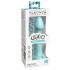 Dillio Suur Kangelane - iminapaga dildo (17 cm) - türkiis