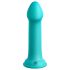 Dillio Suur Kangelane - iminapaga dildo (17 cm) - türkiis