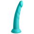 Dillio Slim Seven - iminapaga stimulatsioonidildo (20cm) - türkiissinise