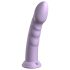 Dillio Super 8 - lilla silikoonist iminapaga dildo (21cm)