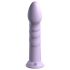 Dillio Super 8 - lilla silikoonist iminapaga dildo (21cm)