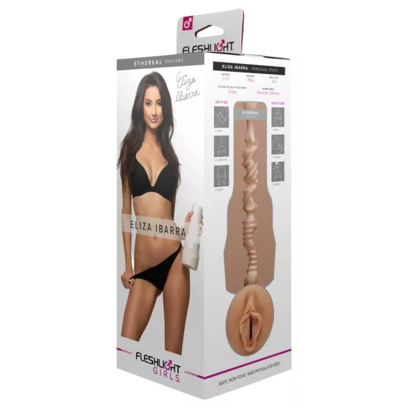 Fleshlight Eliza Ibarra Ethereal - elutruu kunstvagiina (naturaalne)