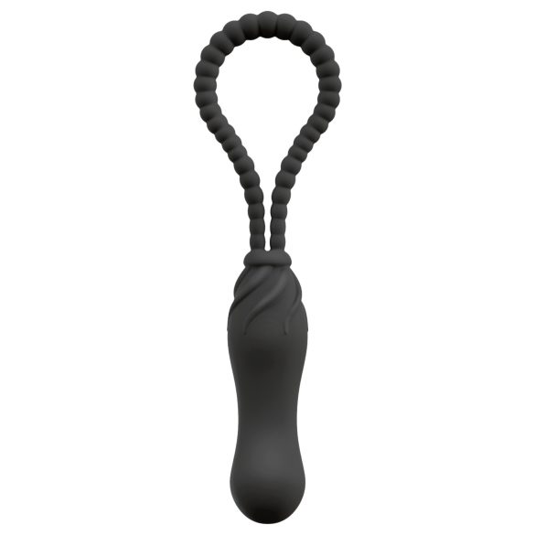Black Velvets Perfect Fit - strap-on dildo - musta
