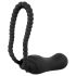 Black Velvets Perfect Fit - strap-on dildo - musta