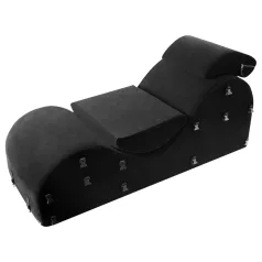   Liberator Black Label Esse - mitmekülgne 3-osaline tantra tugitool (must)