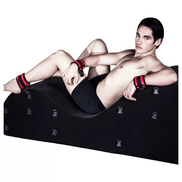 Liberator Black Label Esse - muudetav 3-osaline seksidiivan (must)