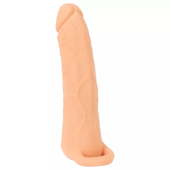 Nature Skin - 2in1 masturbaator ja peenisekate - 23cm naturaalne