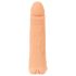 Nature Skin - 2in1 tupe ja peenisemansett - 23cm (naturaalne)