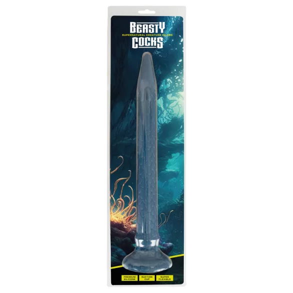 Beasty Cocks Eel of Ecstasy - eriti pikk dildo - sinine