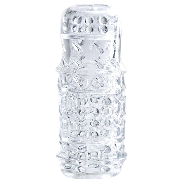 The Handy TrueGrip Gen 2 Sleeve - masturbaator - läbipaistev