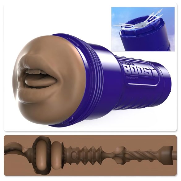 Fleshlight Boost Blow - elutru suumasturaator (pruun)
