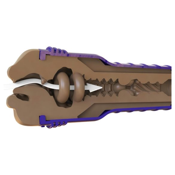 Fleshlight Boost Blow - suu masturbator - realistlik - pruun