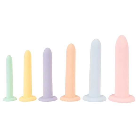 Six in a Row - dildotreenerite komplekt - 6tk (värviline)