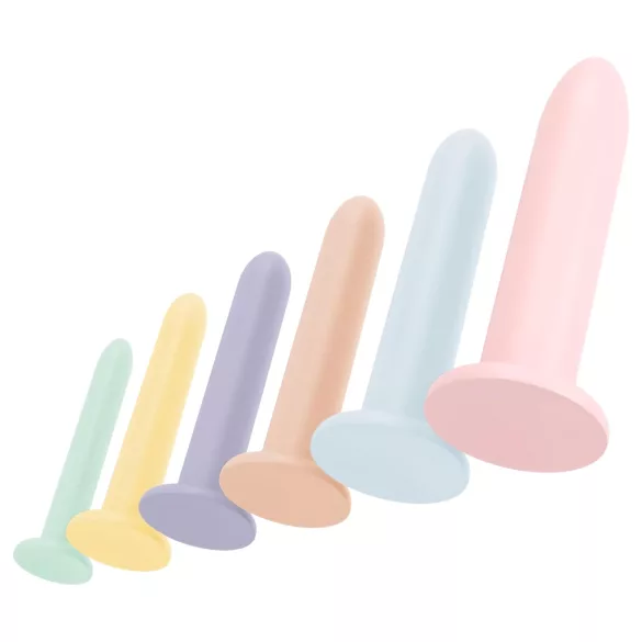 You2Toys - Six in a Row - dildotreeneri komplekt - 6 tk (värviline)