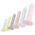Six in a Row - dildotreenerite komplekt - 6tk (värviline)
