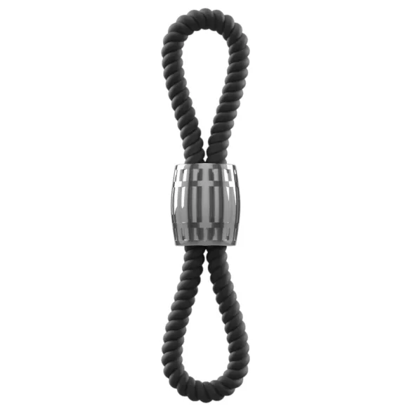 Rebel Cock Strap - reguleeritav topelt silikoonist peenisekinnitus (87 g)