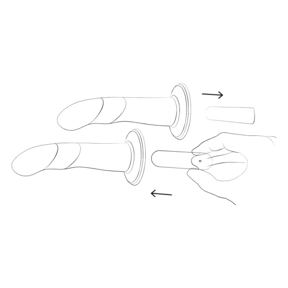 ROMP Piccolo - pegging komplekt - must-sinine