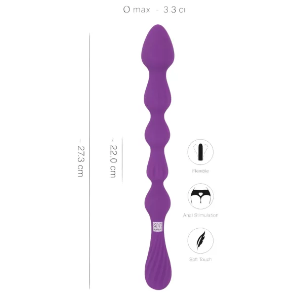 You2Toys - Kuuline painduv anaaldildo (lilla)