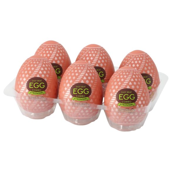 TENGA Egg Combo Stronger - muna masturbaator (6tk)