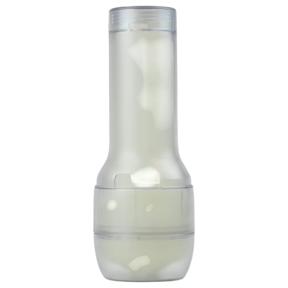 Kiiroo Feel Glow - helendav kunstvagiina - PowerBlow ühilduv (valge)