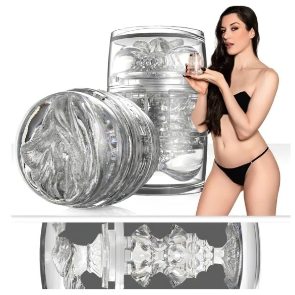 Fleshlight Quickshot Stoya - reiside masturbaator (läbipaistev)