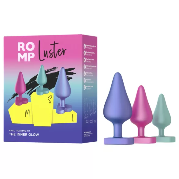 ROMP Luster - anaalitreeningu komplekt - 3 tk