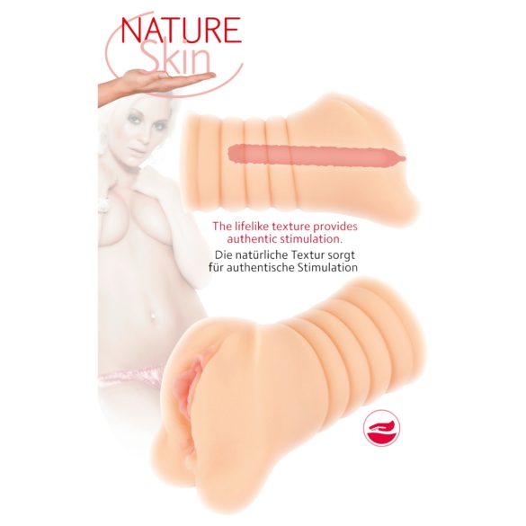Nature Skin - realistlik tupe masturbaator - naturaalne
