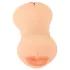 Nature Skin - tuppe ja suu masturbaator (naturaalne)