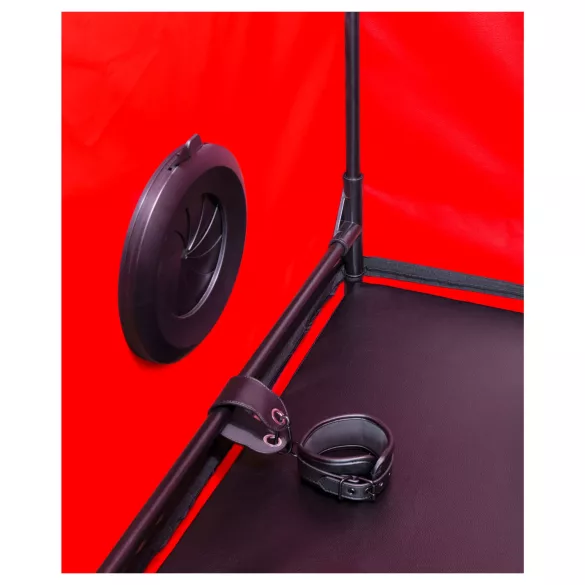 Secretdome - BDSM sekskabiin avadega (must)