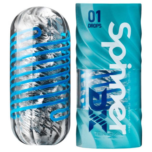 Tenga Spinner DX - masturbatsiooniseade (läbipaistev)