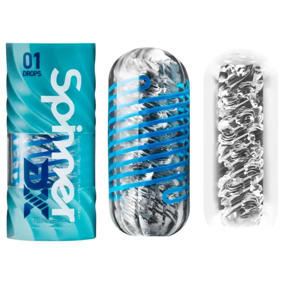 TENGA Spinner DX - masturbaator (läbipaistev)