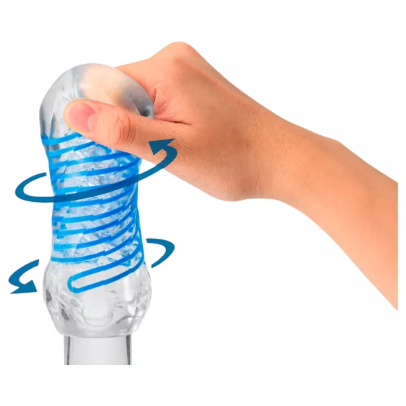 TENGA Spinner DX - masturbaator (läbipaistev)