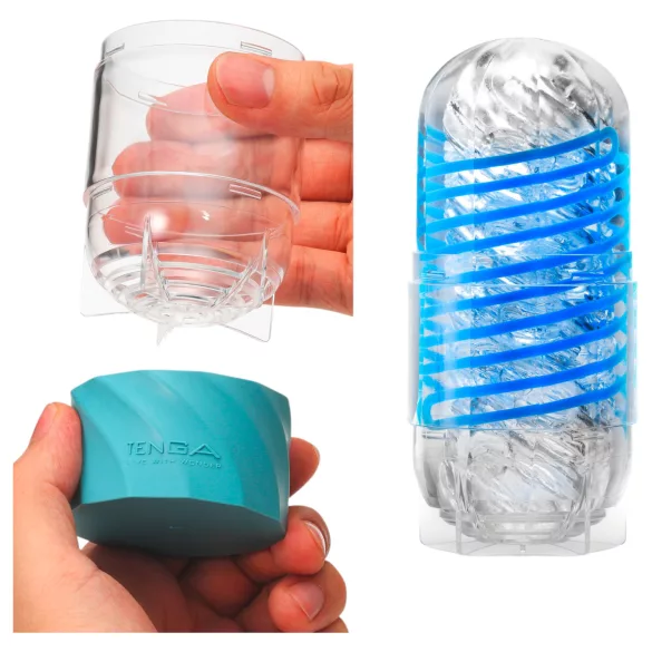 TENGA Spinner DX - masturbaator (läbipaistev)