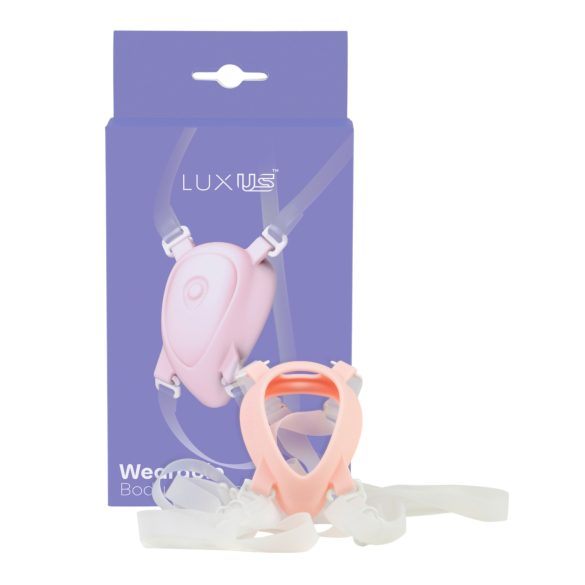 Luksuslik strap-on valgeks kliitorivibraatoriks