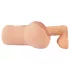 Realistixxx Real Stroker - elutru vagina ja anaalmasturbaator (nahatooniline)