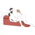 Liberator Aria Flip Chaise - muudetav tantra diivanmõõbel - 3-osaline (must)