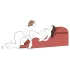 Liberator Aria Flip Chaise - muudetav tantra diivanmõõbel - 3-osaline (must)