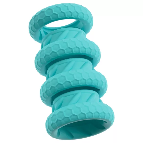 You2Toys - 3in1 peenise- ja munandiringide komplekt (türkiissinine)