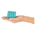 You2Toys - 3in1 peenise- ja munandiringide komplekt (türkiissinine)
