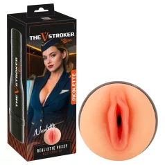   Rebel The V-Stroker Nicolette - elutru kunsttupp-masturbaator (ihutooni)