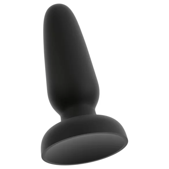 Black Velvets - silikoonist anaalplokk iminapaga (must) - S